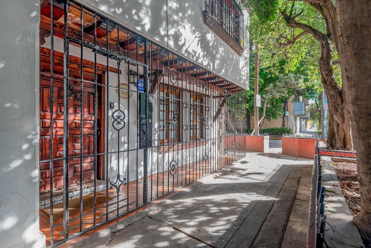 Finca Coyoacan Mexiko-Stadt Exterior foto