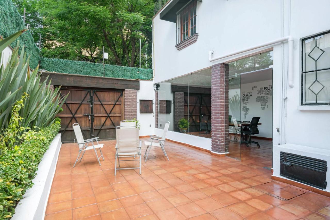 Finca Coyoacan Mexiko-Stadt Exterior foto